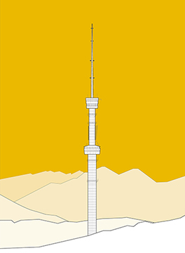 Architecture of Kazakhstan. How was the Kok-Tobe TV tower built?