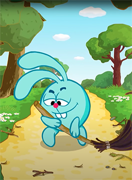 Kikoriki. Sun Bunny